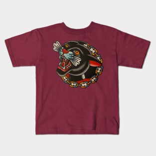 Panther Head Kids T-Shirt